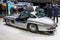 Brabus Mercedes Benz 300 SL Gullwing customized classic sports car at the 89th Geneva International Motor Show. Geneva,