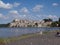 Bracciano lake, Anguillara panorama, Italy