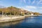 Bracciano lake in Italy