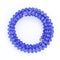 Bracelet blue beads isolated on a white