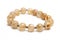 Bracelet Rutillated Quartz lucky stone