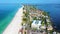 Bradenton Beach, Anna Maria Island, Aerial View, Florida Gulf Coast Beaches