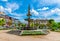 BRAGA, PORTUGAL, MAY 23, 2019: View of Campo das Hortas park in Braga, Portugal