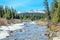 Bragg Creek flowing through clearwater County