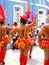 braids and typical costume of Peru