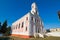 Brailiv, Ukraine: churchyard and entrance to Catholic church Sanctuary of Jesus of Nazareth