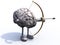 Brain with arms, legs, bow and arrow