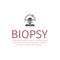 Brain Biopsy flat icon. Vector sign for web graphic.