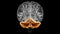 Brain Cerebellum Anatomy For Medical Concept 3D animation