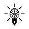 Brain, creative, logic icon