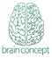 Brain half electrical circuit board concept