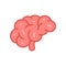 Brain Icon. flat style