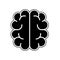 Brain icon, vector illustration