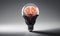 Brain Illumination in a Light Bulb AI Generated