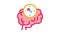 brain mind compass Icon Animation