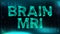 Brain mri Banner Vector. Medical Background. Transparent Roentgen X-Ray Text With Bones. Radiology 3D Scan. Medical