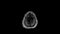 Brain MRI, head scans and tumor detection. Diagnostic medical tool