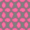 Brain pixel art pattern seamless 8 bit. Brains pixelated background. vector texture