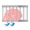 Brain in prison