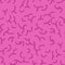 Brain texture. Brains bends background. Brains pink seamless ornament