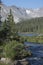 Brainard Lake Recreation Area is a popular lake and hiking trail near Nederland and Ward, Colorado, USA