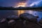 Brainard Lake at Sunset