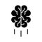 Brainstorm black icon, concept illustration, vector flat symbol, glyph sign.