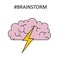 Brainstorm. High quality isolated