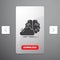 brainstorming, creative, idea, innovation, inspiration Glyph Icon in Carousal Pagination Slider Design & Red Download Button