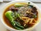 Braised Beef Sliced Noodle Soup