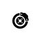 Brake discs vector icon