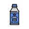 brake fluid car mechanic color icon vector illustration