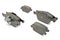 Brake pads set for one car