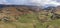 Bram Crag near Keswick panorama