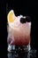 Bramble Cocktail on a dark background