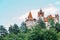 Bran Castle Dracula fortress in Romania