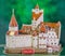 The Bran Castle from Transilvania (Transylvania) as the new 3D puzzle. The Castle of Lord Dracula (Vlad Tepes)