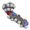 Branaplam SMA drug molecule. 3D rendering. Atoms are represented as spheres with conventional color coding: hydrogen white,