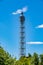 Branca Tower, iron panoramic tower in Parco Sempione, Milan, Italy