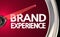 Brand Experience Speedometer Customer Satisfaction 3d Illustration