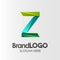 Brand Logo Letter Z template, 3D Shape Low Poly, Suitable For Business Company Visual Identity. Vector EPS10