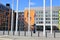 A brand new building of the European Parliament in Luxembourg