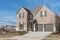 Brand new two story residential house in suburban Irving, Texas, USA