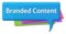 Branded Content Colorful Comment Symbol