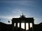 Brandenberg gate at sunset