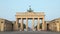 Brandenburg gate (Brandenburger Tor) in Berlin, Germany