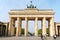 Brandenburg Gate and the Quadriga in Berlin