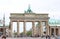 Brandenburger gate historical architecture Berlin Germany
