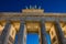 Brandenburger Tor - Brandenburg Gate in Berlin night shot