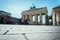 The Brandenburger Tor, Brandenburger Gate in Berlin, Germany. Tourist attraction